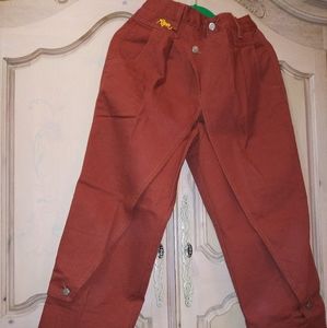 Rust colored jeans
